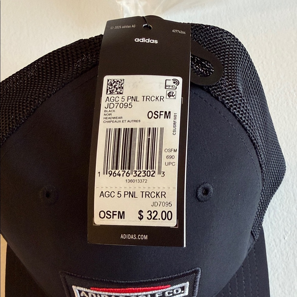Adidas Black Golf Cap - Picture 2 of 6